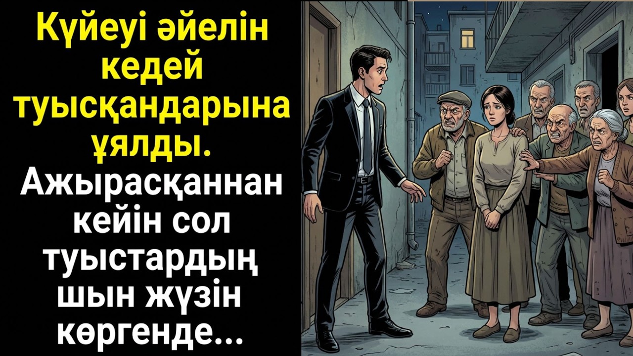 Күйеуі әйелін кедей туысқандарына ұялды. Ажырасқаннан кейін сол туыстардың шын жүзін көргенде