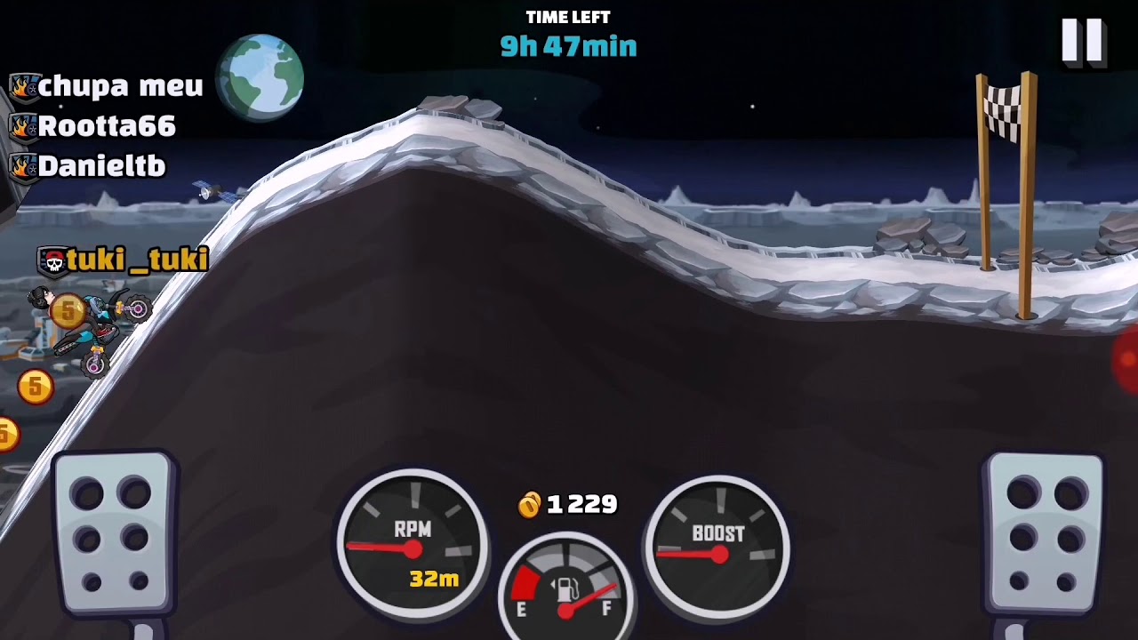 Hill climb racing 2/ 34k in Nitro november Team Event - YouTube