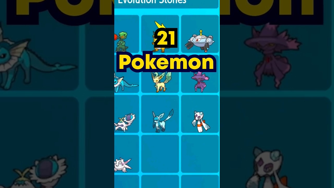 21 Pokemon That EVOLVE with Evolution Stones in Scarlet & Violet