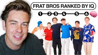 Ranking Frat Stars by IQ