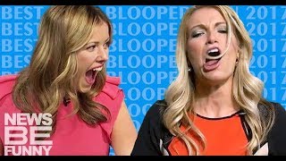 TOP 10  funny NEWS BLOOPERS 2018
