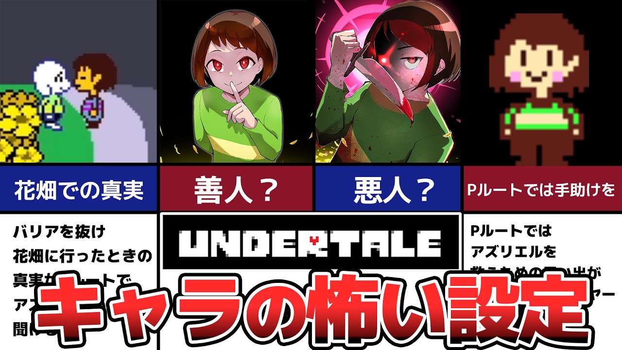 キャラ アンダー テール
