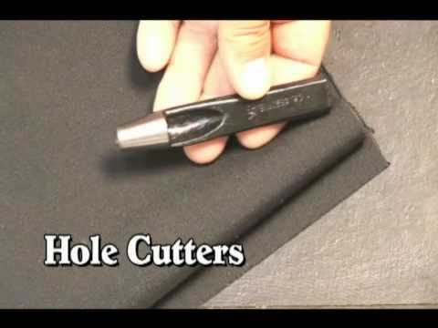 Using a Fabric Hole Cutter for Grommets & Fasteners