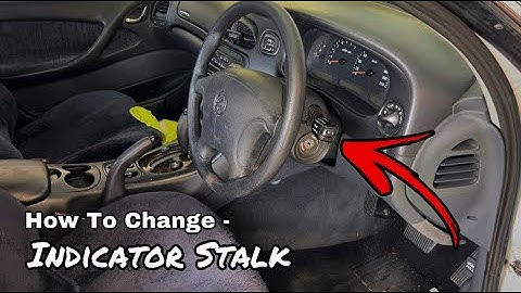 How To Change Indicator Stalk On A VT/VX Commodore