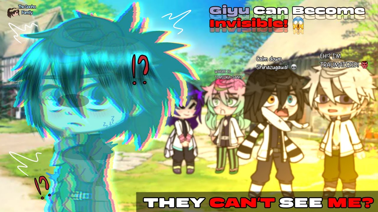 𝙆𝙉𝙔 // 👀 Giyu Can Become Invisible!? 👀 // Gacha Club x Demon Slayer // Slight Giyu angst (?)