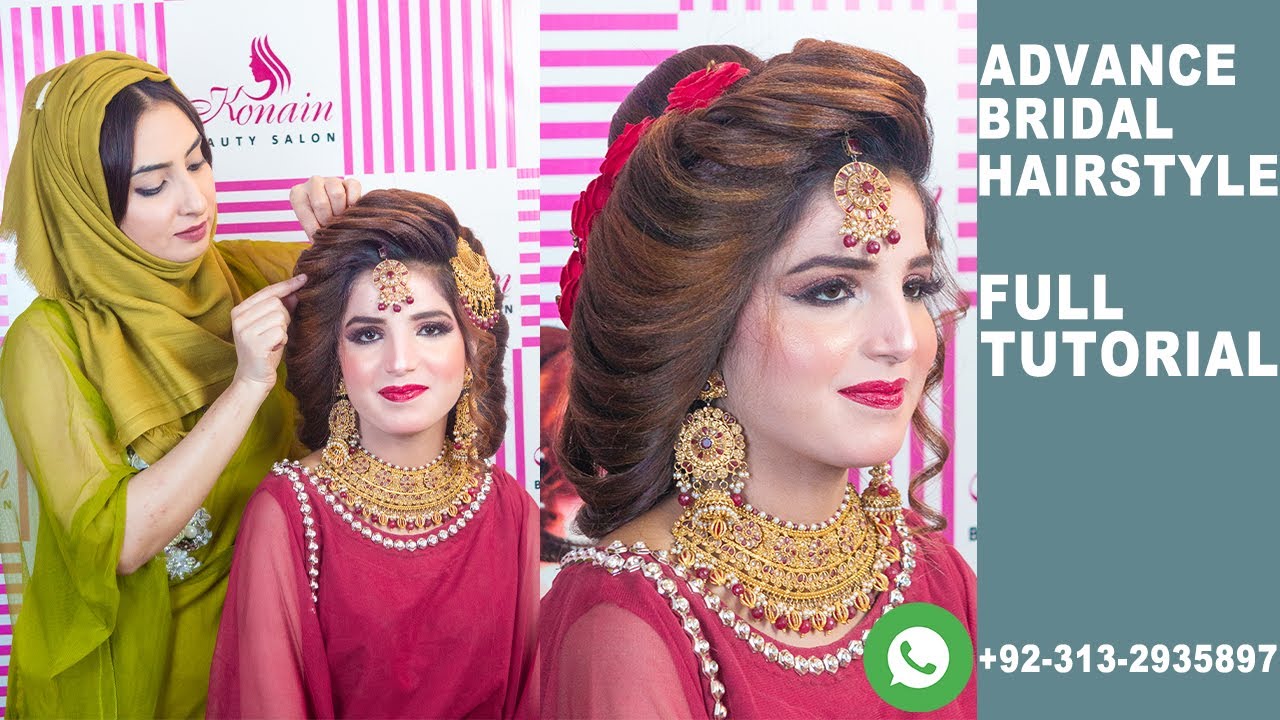 Advance Bridal Hairstyle #hairstylegirl #bridalhairstyle #kasheeshairstyle #hairtutorial #advance