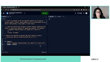 Pensamiento computacional:  Estructuras de control condicionales