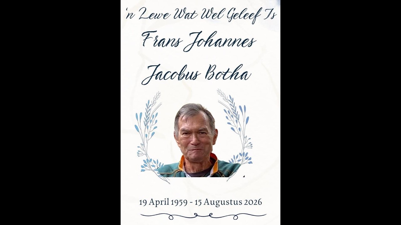 Gedenkdiens FJJ Botha