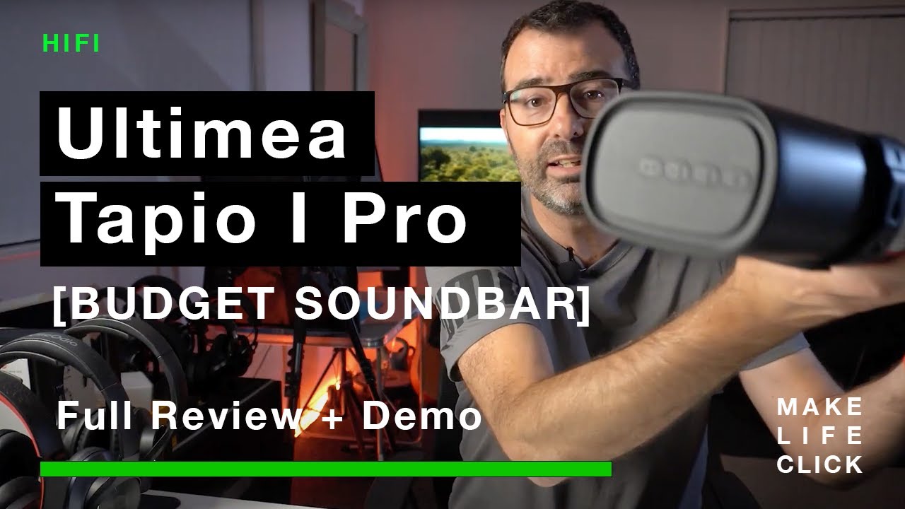 Ultimea Tapio I Pro Review - Budget Soundbar - YouTube