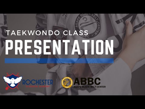 Taekwondo Presentation @ Rochester Classical Academy