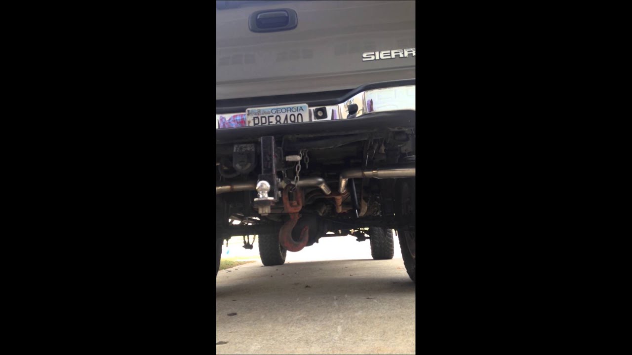 Flowmaster Single In Dual Out 40 Series Flowmaster With 3 Inch Magnaflow Tips Youtube