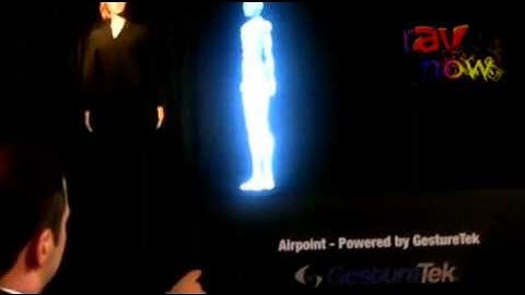 Paradigm AV (UK) Demos Interactive Projection System with Gesturetek Airpoint