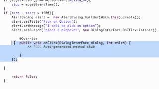 Android Application Development Tutorial   134   AlertDialog methods and ClickListener   YouTube