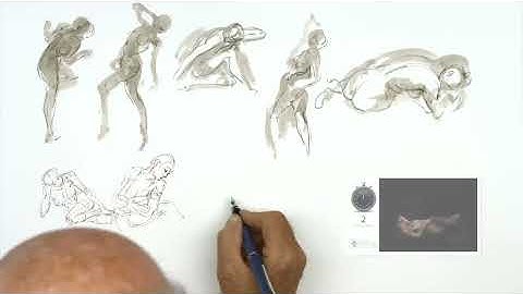 Timed Model Drawing Session 5 // Instructor: Glenn Vilppu