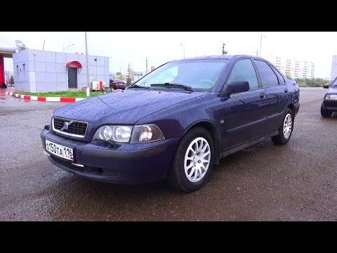 2003Volvo S40. Opstarten, motor en diepgaande rondleiding.