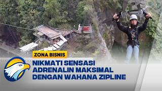 Pacu Adrenalin Dengan Wahana Zipline di Tiongkok - [Zona Bisnis]