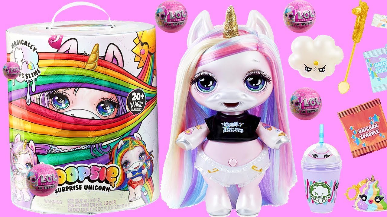 unicorn doll slime