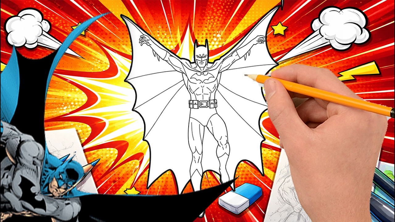 【希少　絶版】バットマンの描き方本 How To Draw Batman 洋書 希少 絶版】バットマンの描き方本 How To Draw Batman 洋書 【公式通販】
