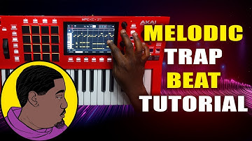 Akai MPC Key 37 in Action Melodic Trap Beat Tutorial
