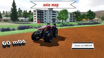 60 mOd FS 23 unio map apk Download link Mega Farming simulator 23 