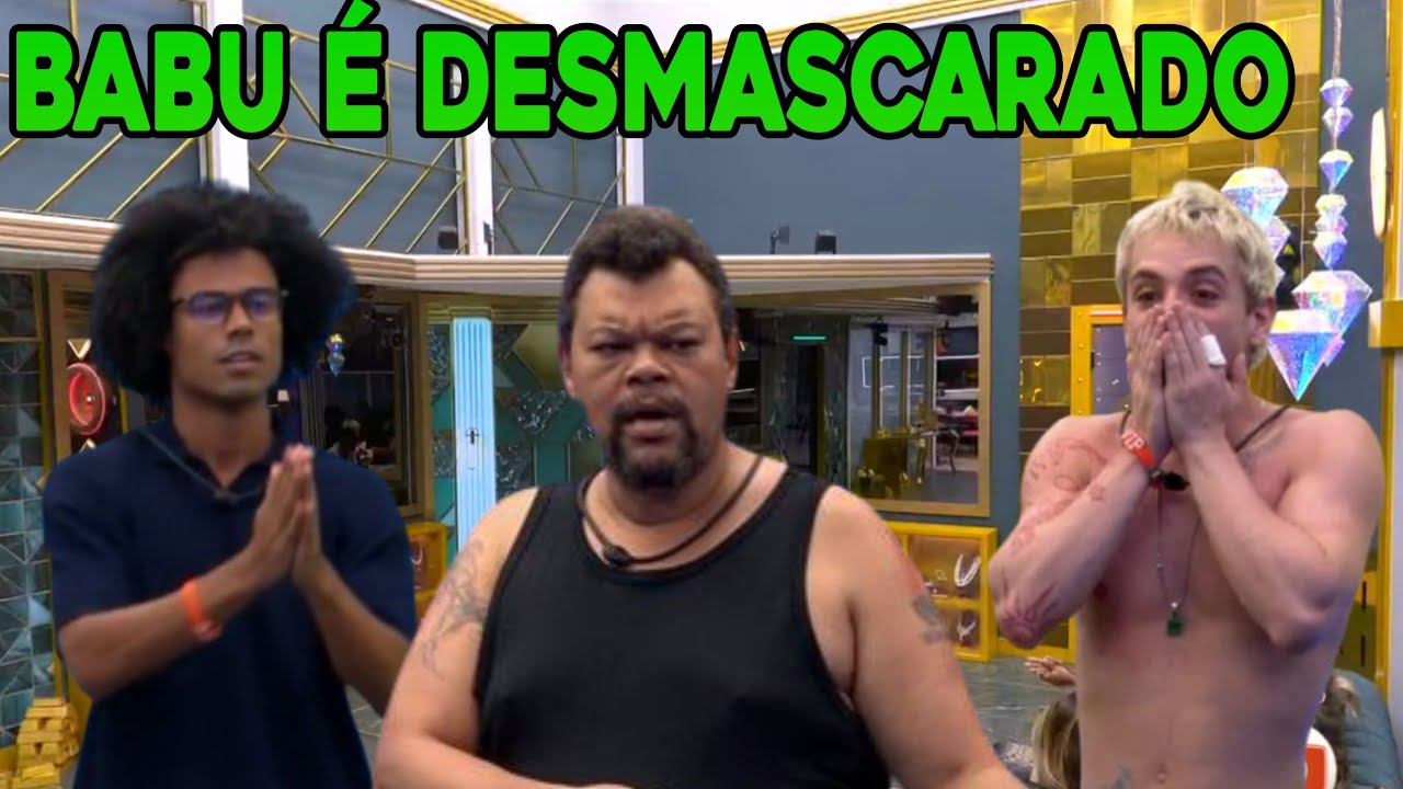 BBB 26: BRENO VOLTA P CASA E DESMASCARA BABU NA FRENTE DE TODOS E EXPÕE TODA VERDADE