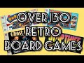 Over 130 retro  vintage board games