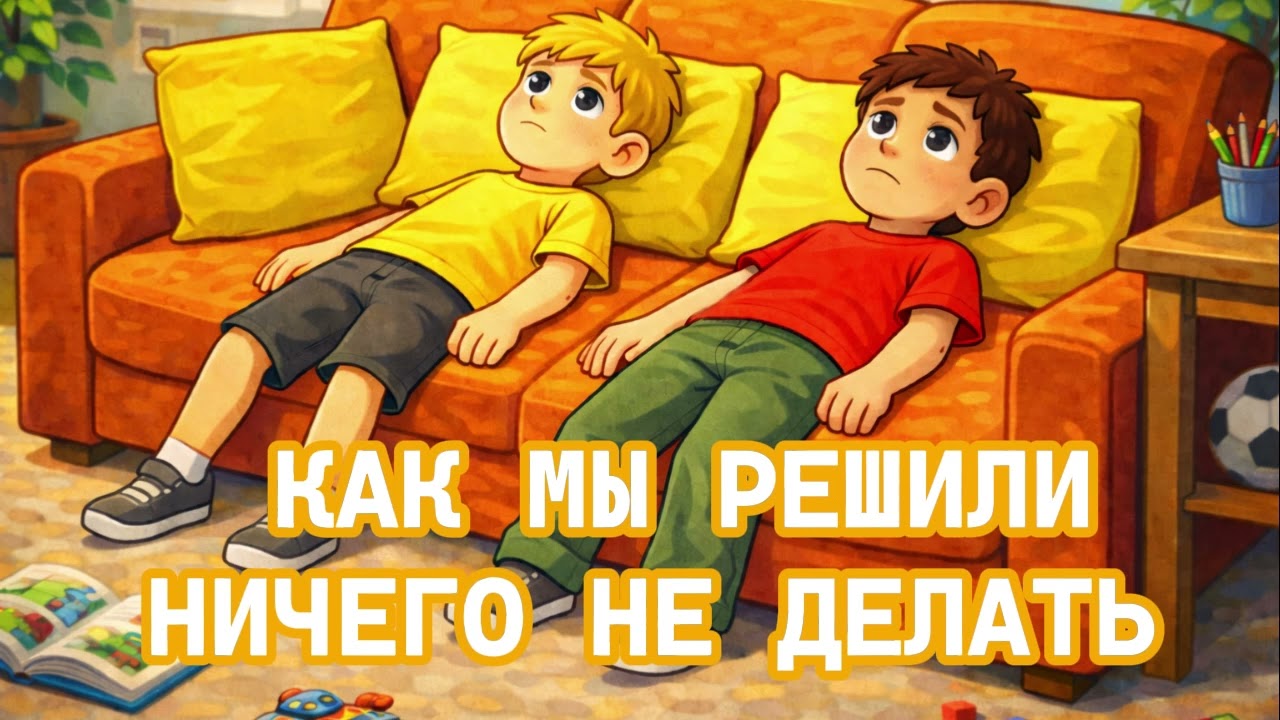 КАК МЫ РЕШИЛИ НИЧЕГО НЕ ДЕЛАТЬ ✨Поучительные истории для детей