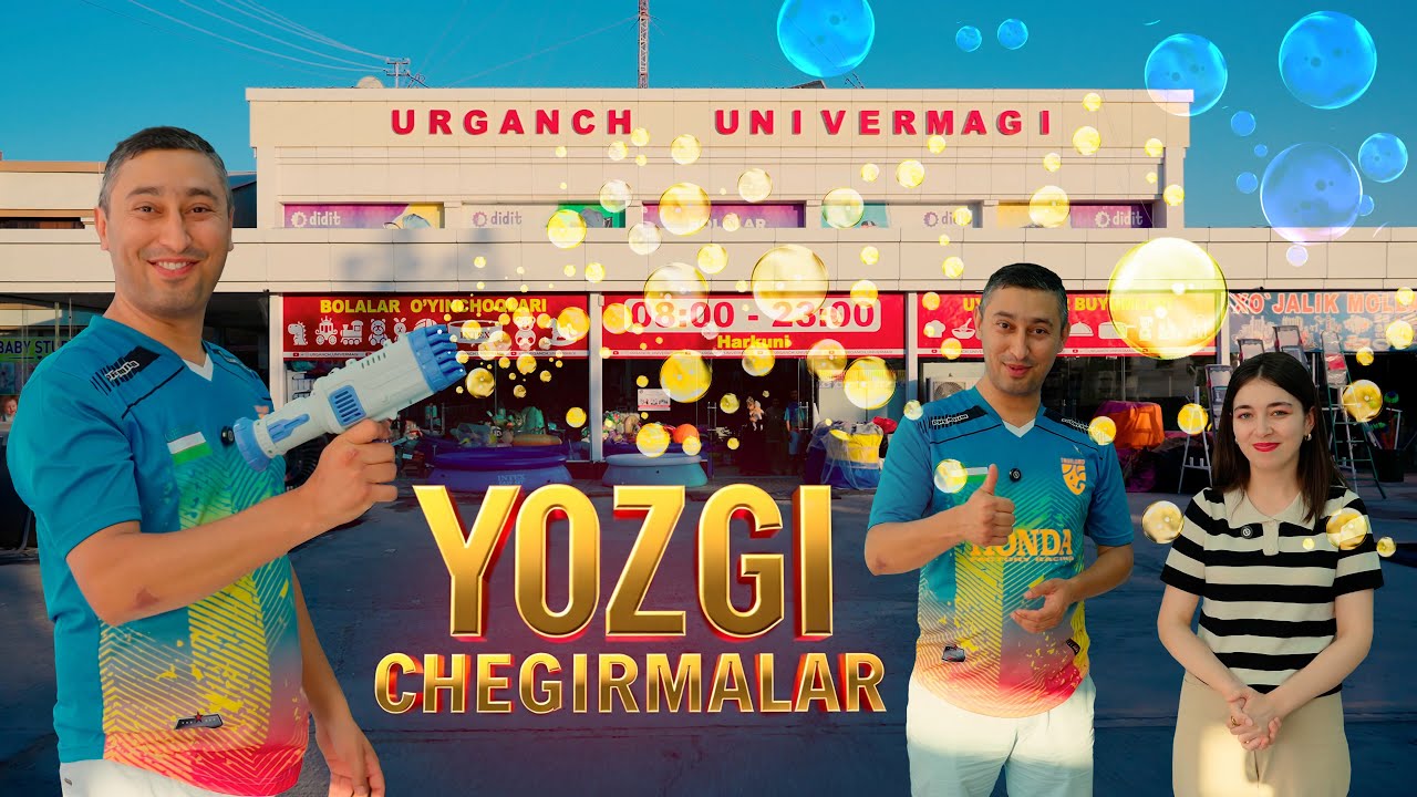 ХАВО ИСИБ КЕТИШИ БИЛАН БАССЕЙНЛАР АКЦИЯГА ТУШДИ! УРГАНЧ УНИВЕРМАГИ