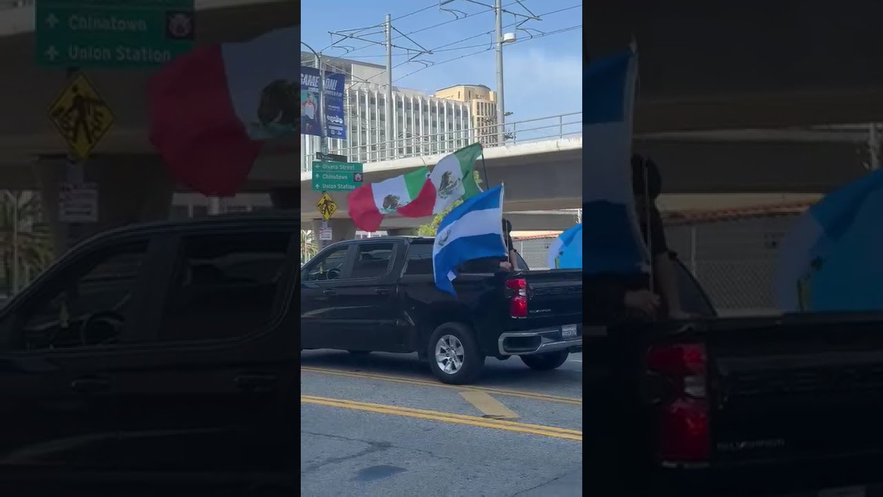 Por Quinto D A Consecutivo Las Protestas Masivas En Los Ngeles