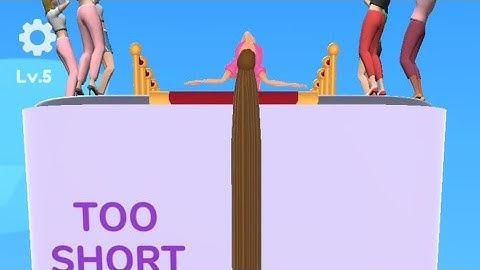 HairChallenge - New Updated GamePlay All levels walk through Android,iOS level 5