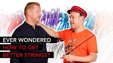 WANT BETTER VIOLIN STRINGS? Watch this!