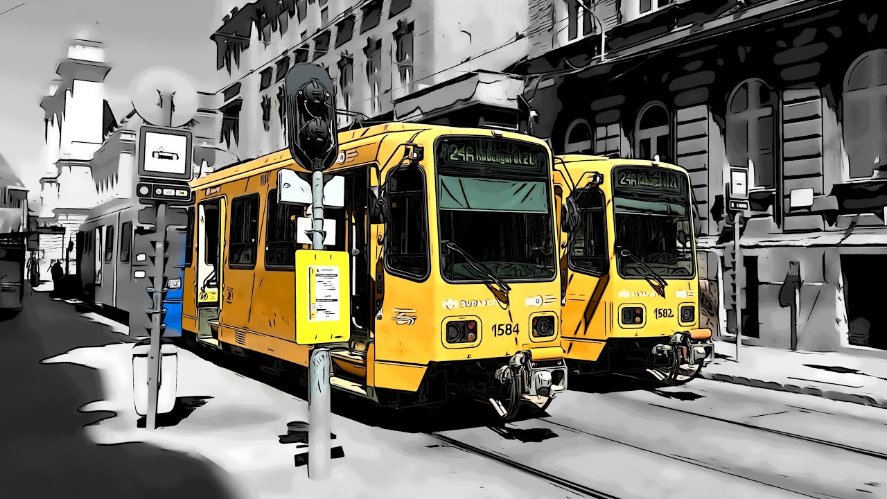 [24A] Kőbányai 21 - Keleti - Kőbányai 21 🚃 (4K50, HDR)