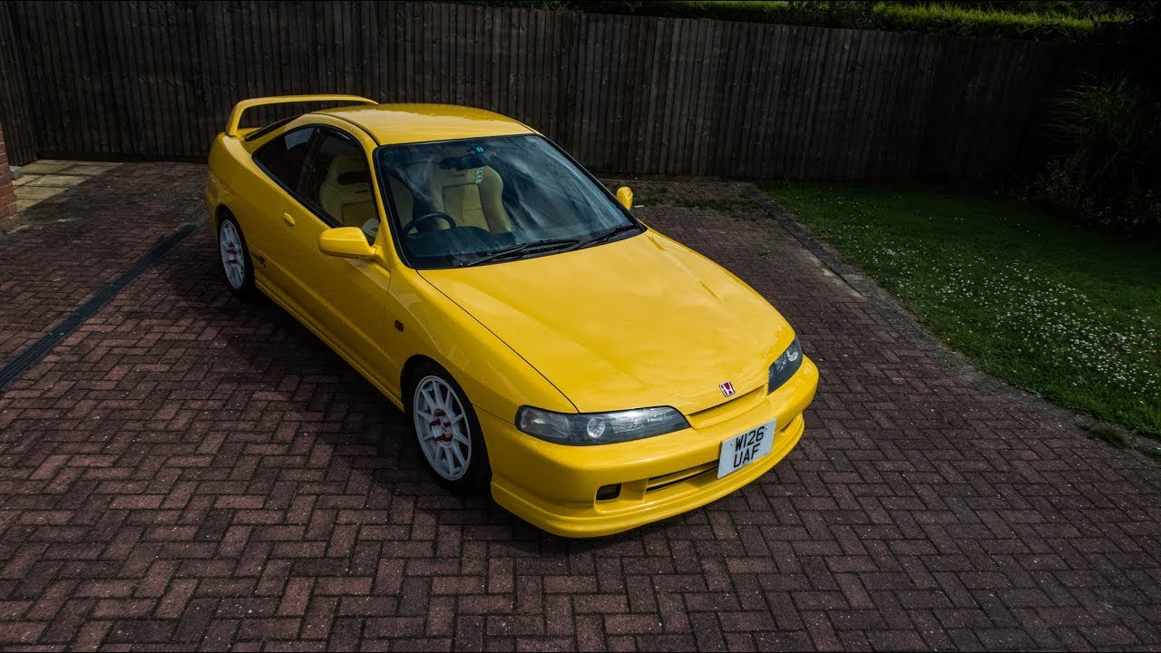 Honda Integra Dc2 Type R Pheonix Yellow Yellow Recaros Rare Youtube