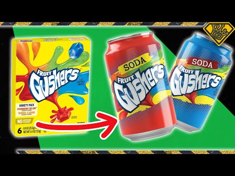 Juicing Gushers to Make CARBONATED Soda!