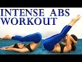 Killer Ab Challenge, Intense 20 Minute Extreme Abs At Home Workout For Women