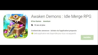 Awaken Demons : Idle Merge RPG - GAMEPLAY | ANDROID screenshot 5