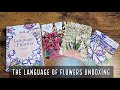 The Language of Flowers | Unboxing and Flip Through