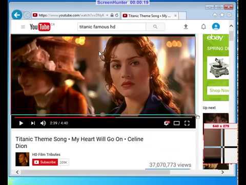 How to record YouTube videos - Easy with ScreenHunter 7