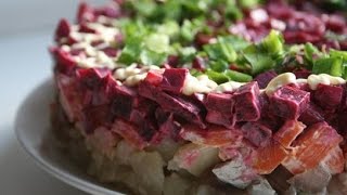 Селедка под шубой, упрощенный рецепт. Селедка под шубой, упрощенный рецепт.