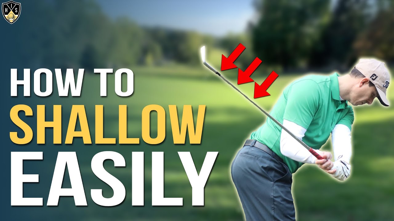 Shallow Shaft Golf Swing Hit Pure Golf Shots YouTube