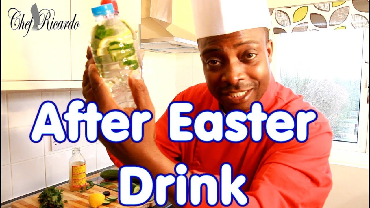 After Easter Detox Your Body With Apple Cider Vinegar Cucumber Lemon Fresh Mint | Chef Ricardo Cooking