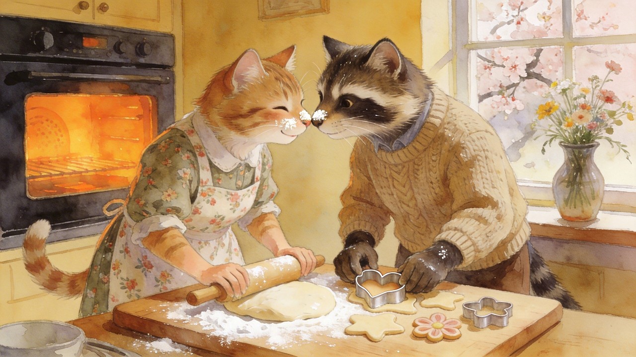 [Ambient Music] 🤗 Cozy Warm Hugs in a Quiet Village｜💘Sweet Storybook Music for Sleep & Relaxation