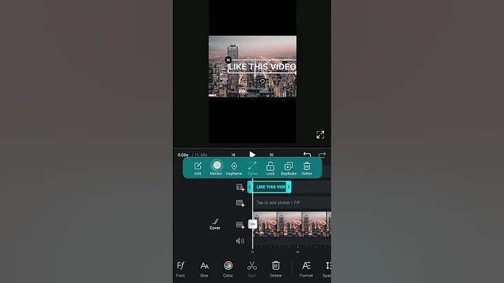 QUICK TEXT REVEAL IN VN EDITOR