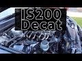 Lexus IS200 Japspeed Decat Exhaust Manifold Installation! [Full Japspeed Exhaust System]