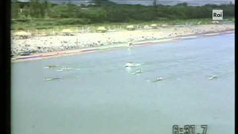 la telecronaca di Galeazzi per il trionfo degli Abbagnale e di Peppiniello alle Olimpiadi di Seul