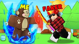 I Found A Fake Rektway, So I Hunted Him As A Npc... Roblox Blox Fruit