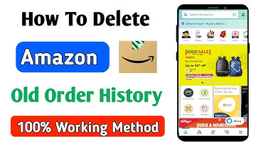 how to delete old order history on amazon | amazon old order history delete kaise kare