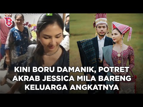 Kini jadi boru Damanik, intip potret akrab Jessica Mila bareng keluarga angkatnya