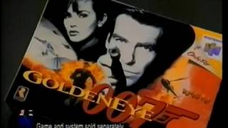 Goldeneye Nintendo 64 Commercial 1997