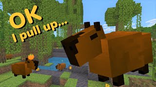 I Added Capybaras to Minecraft!